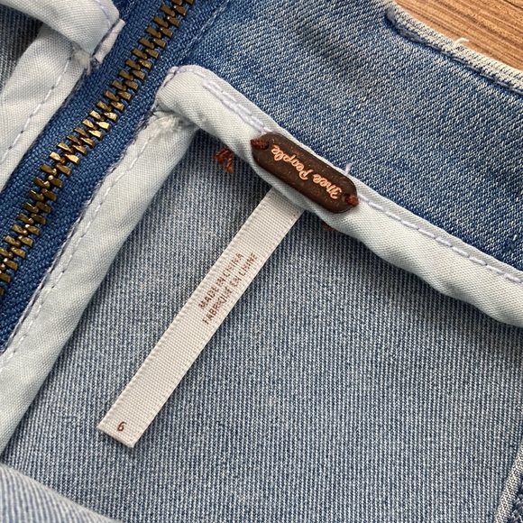 Free People Modern Denim Mini Skirt - Picture 3 of 3
